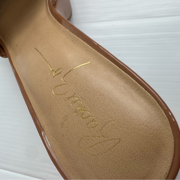 Rachel Zoe Gabrielle Women's Tan Woven Platform Heels - Picture 7 of 12